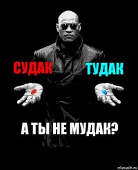 Судак Тудак А ты не мудак?