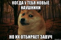 когда у тебя новые наушники но их отбирает завуч