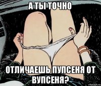 а ты точно отличаешь пупсеня от вупсеня?