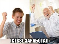  icessl заработал