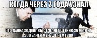 когда через 2 года узнал что данна ходинг выставляет ценник за метр на 500 бачей меньше чем твой