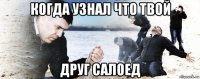 когда узнал что твой друг салоед