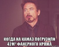  когда на камаз погрузили 42м³ фанерного кряжа