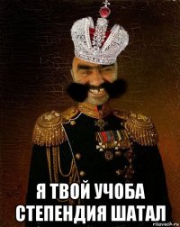  я твой учоба степендия шатал