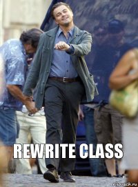 Rewrite class