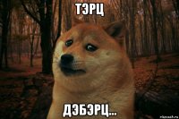 тэрц дэбэрц...