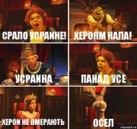 Срало усраине! Хероям кала! Усраина панад усе херои не вмерають осел