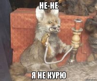 не-не я не курю