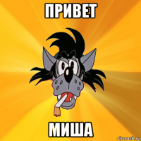 привет миша