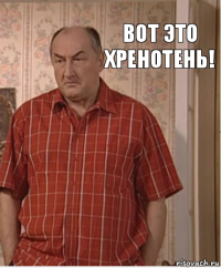 Вот это хренотень!