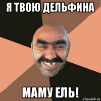 я твою дельфина маму ель!