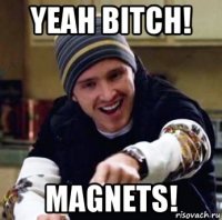 yeah bitch! magnets!