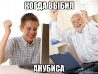 когда выбил анубиса