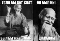 Если бы Bat-Chat Был бы животным Он был бы ШАКАЛОМ