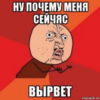 ну почему меня сейчяс вырвет