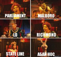 Parliament Malboro LD Richmond State Line Абай нос