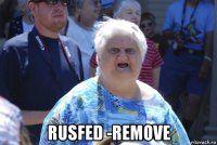  rusfed -remove