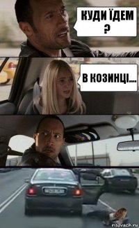 Куди їдем ? В Козинці....