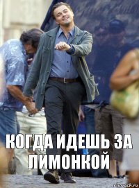 Когда идешь за лимонкой