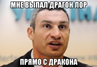 мне выпал драгон лор прямо с дракона