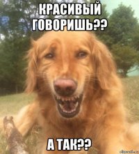 красивый говоришь?? а так??