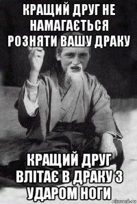 кращий друг не намагається розняти вашу драку кращий друг влітає в драку з ударом ноги