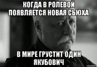 когда в ролевой появляется новая сьюха в мире грустит один якубович