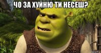 чо за хуйню ти несеш? 
