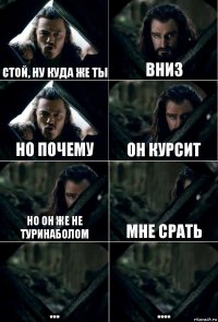 Стой, ну куда же ты Вниз Но почему Он курсит Но он же не туринаболом Мне срать ... ....