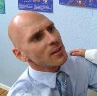 експерт з полірування лисого, Мем Лысый