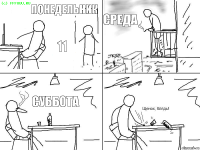 понедельник 11 СРЕДА СУББОТА