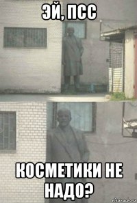 эй, псс косметики не надо?