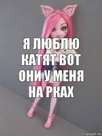 я люблю катят вот они у меня на рках