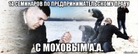 14 семинаров по предпринимательскому праву с моховым а.а.