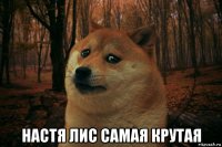  настя лис самая крутая