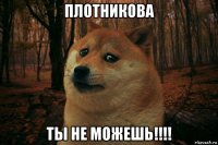 плотникова ты не можешь!!!!