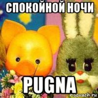 спокойной ночи pugna