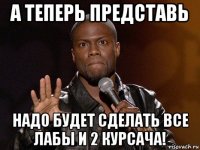 а теперь представь надо будет сделать все лабы и 2 курсача!