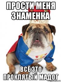 прости меня знаменка всё это проклятый мадог