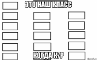 это наш класс когда к/р