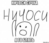 ничоси сучка а то блять