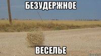 безудержное веселье