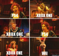 Ps4 XBOX ONE Xbox one Ps4 XBox one Wii