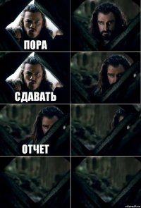 Пора  Сдавать  Отчет   