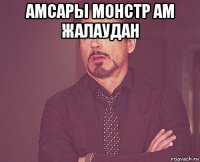 амсары монстр ам жалаудан 