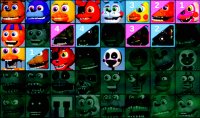 Мемы Персонажи из FNaF WORLD