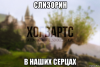 слизорин в наших серцах