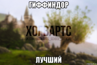 гиффиндор лучший