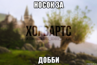 носок за добби