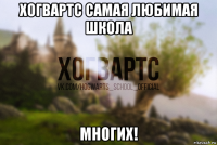 хогвартс самая любимая школа многих!